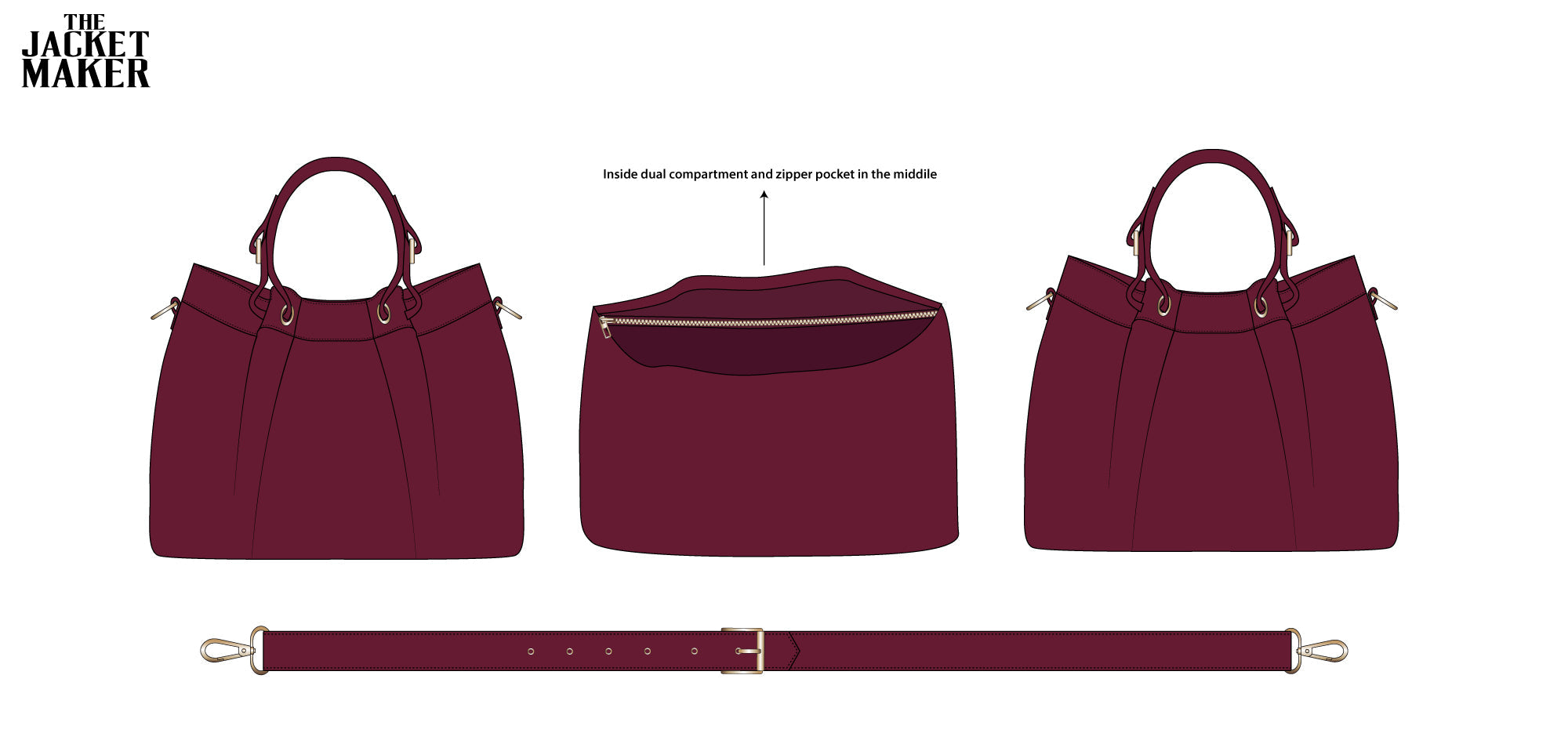 Custom Olivia A S Gonzalez Leather Bag 1/3 Installments