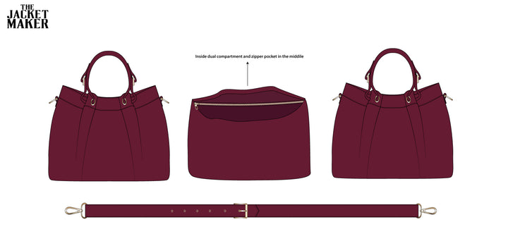 Custom Olivia A S Gonzalez Leather Bag 1/3 Installments