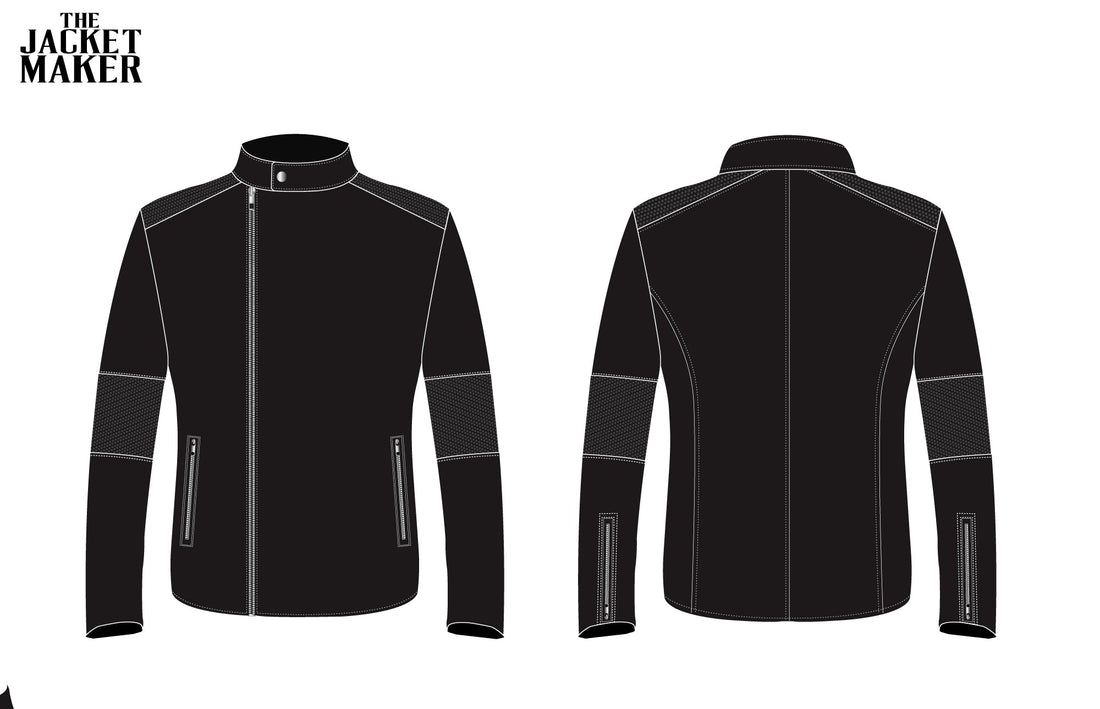 Custom Wendy Bibiana Bermudez Lopez Leather Jacket 1/2 Installment