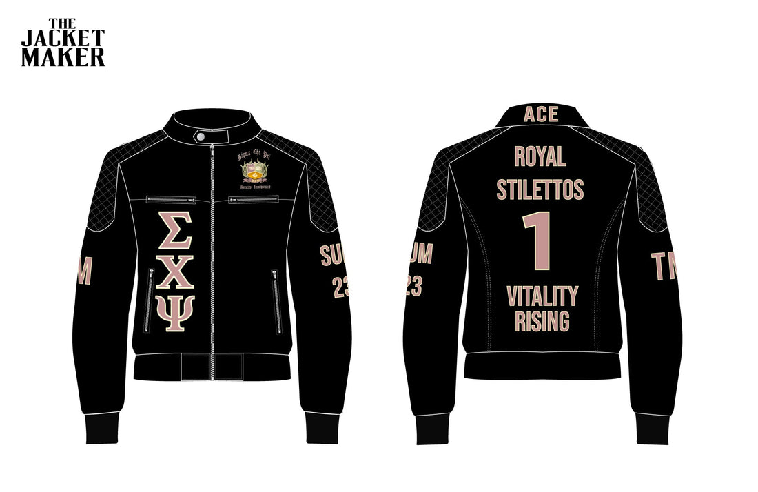 Custom Laveda Cage Leather Jacket 1/2 Installments