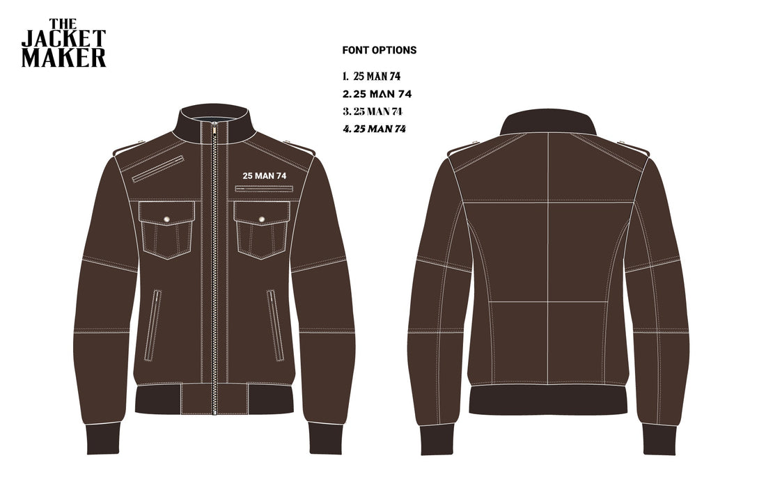 Custom Atif Benyosef Alsiddiqi Leather Jackets x 2