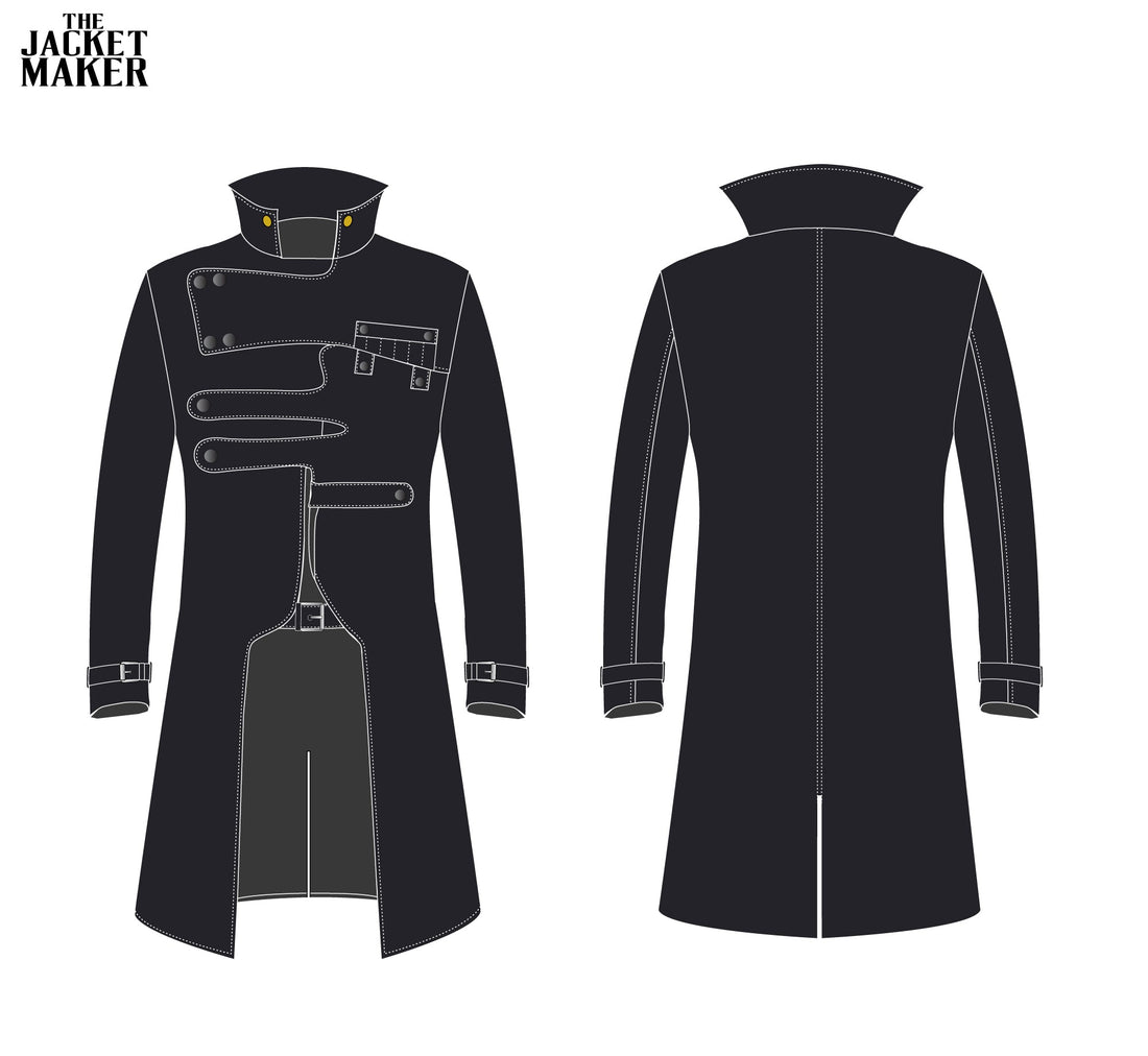 Custom Demetrios Vandarakis Wool Coat