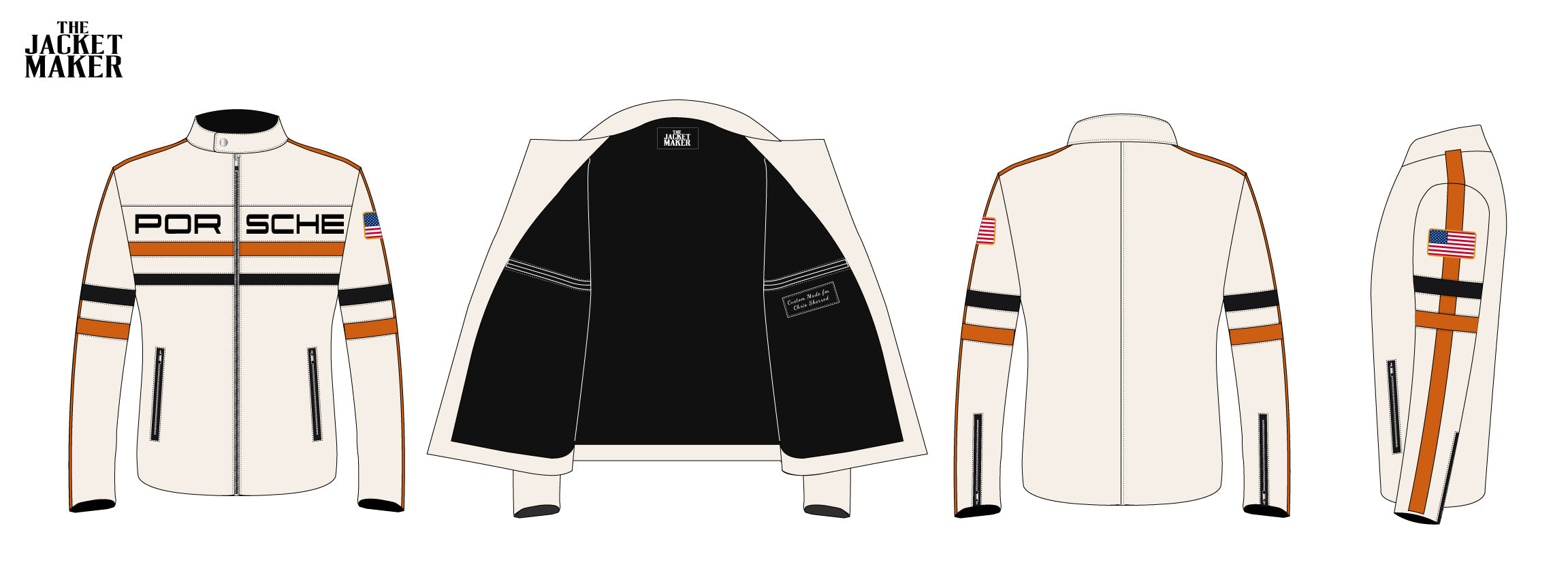 Custom Chris Sherrod Leather Jacket