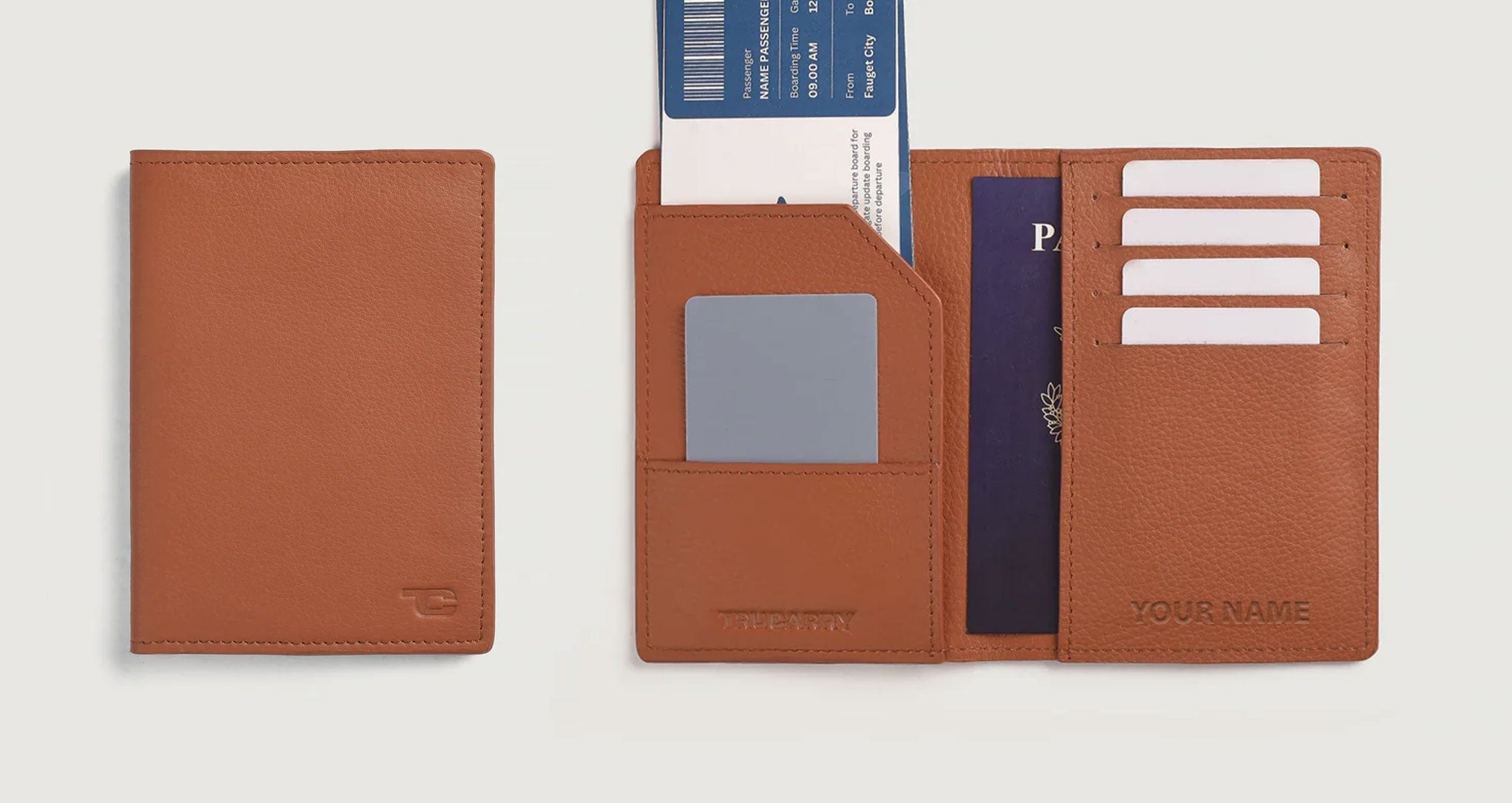 Custom Bernardi Passport Wallet - Add On