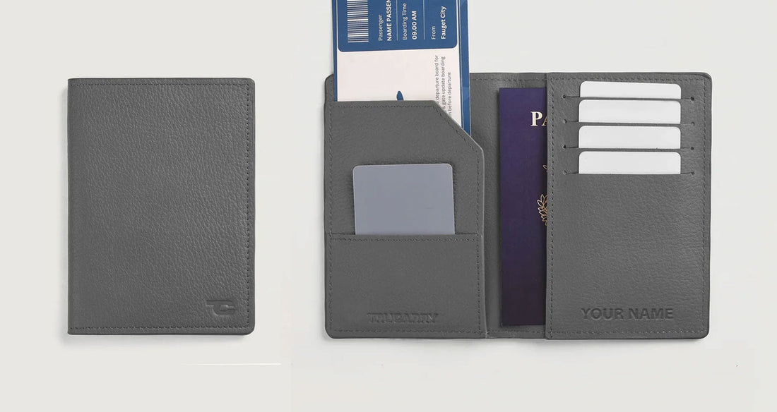 Custom Bernardi Passport Wallet - Add On