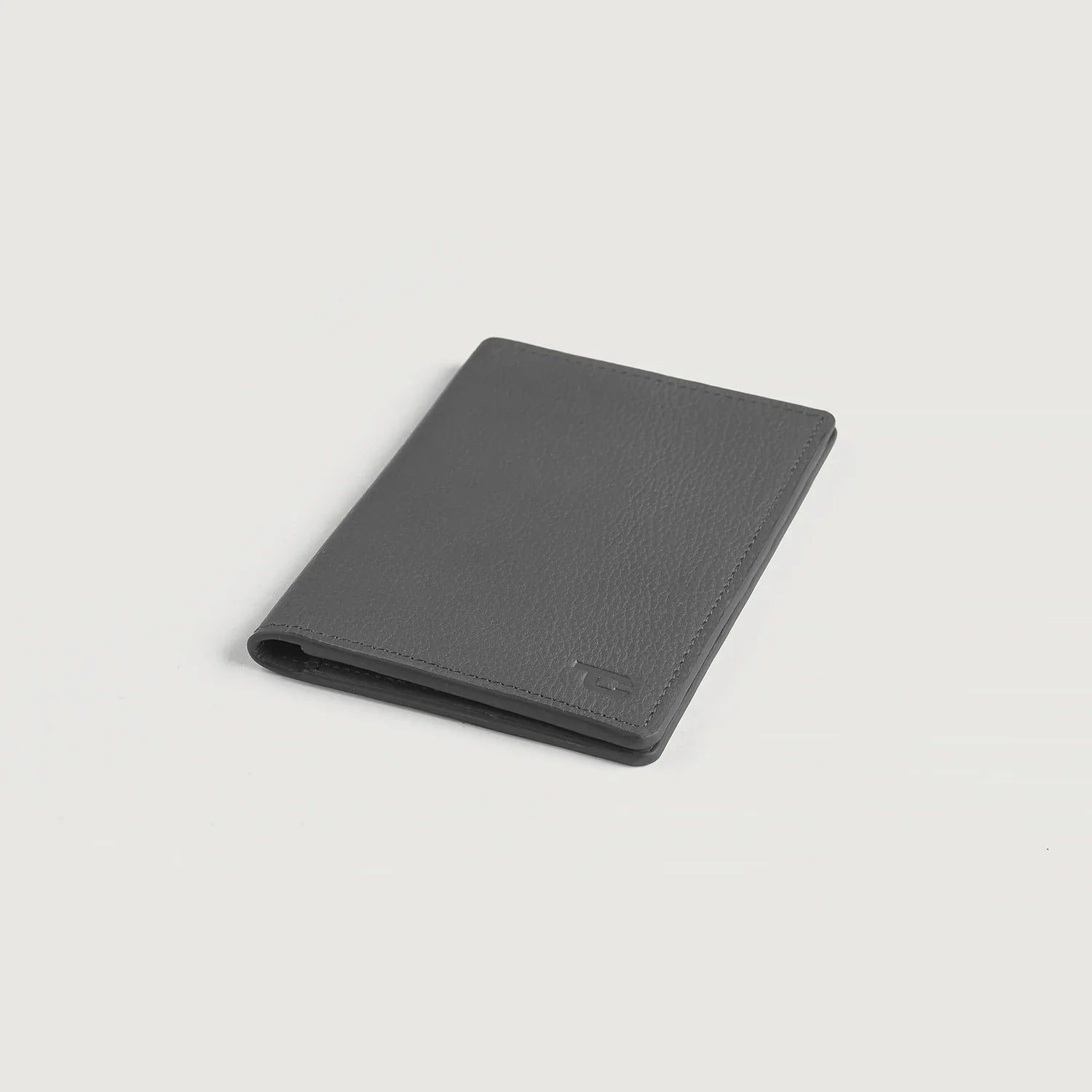 Bernardi Grey Leather Travel Wallet