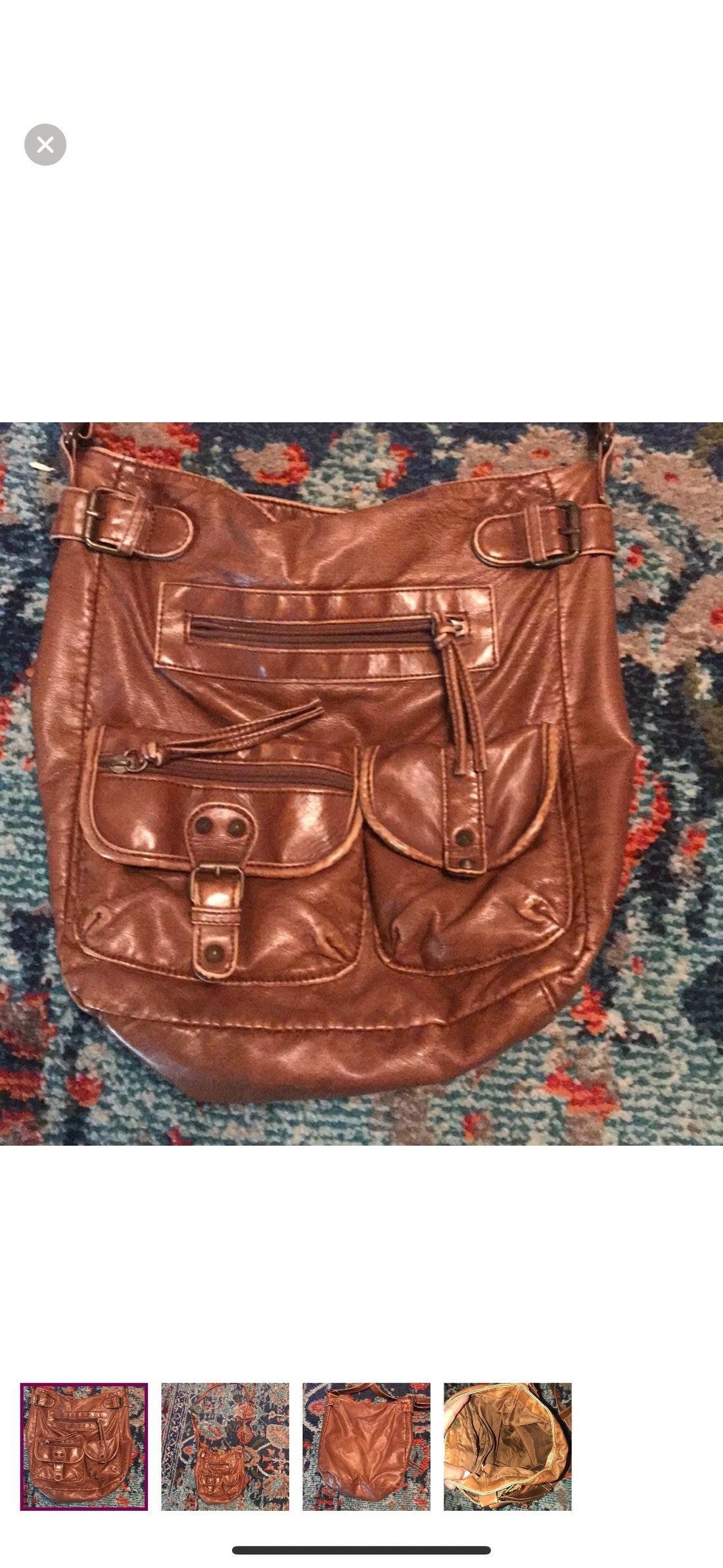 Custom Talena Gillmen Faux Leather Bag