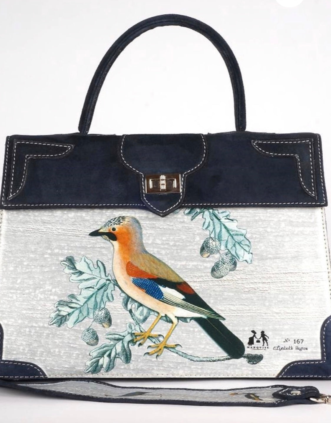 Custom Sabrina Garner Suede Discounted Bag