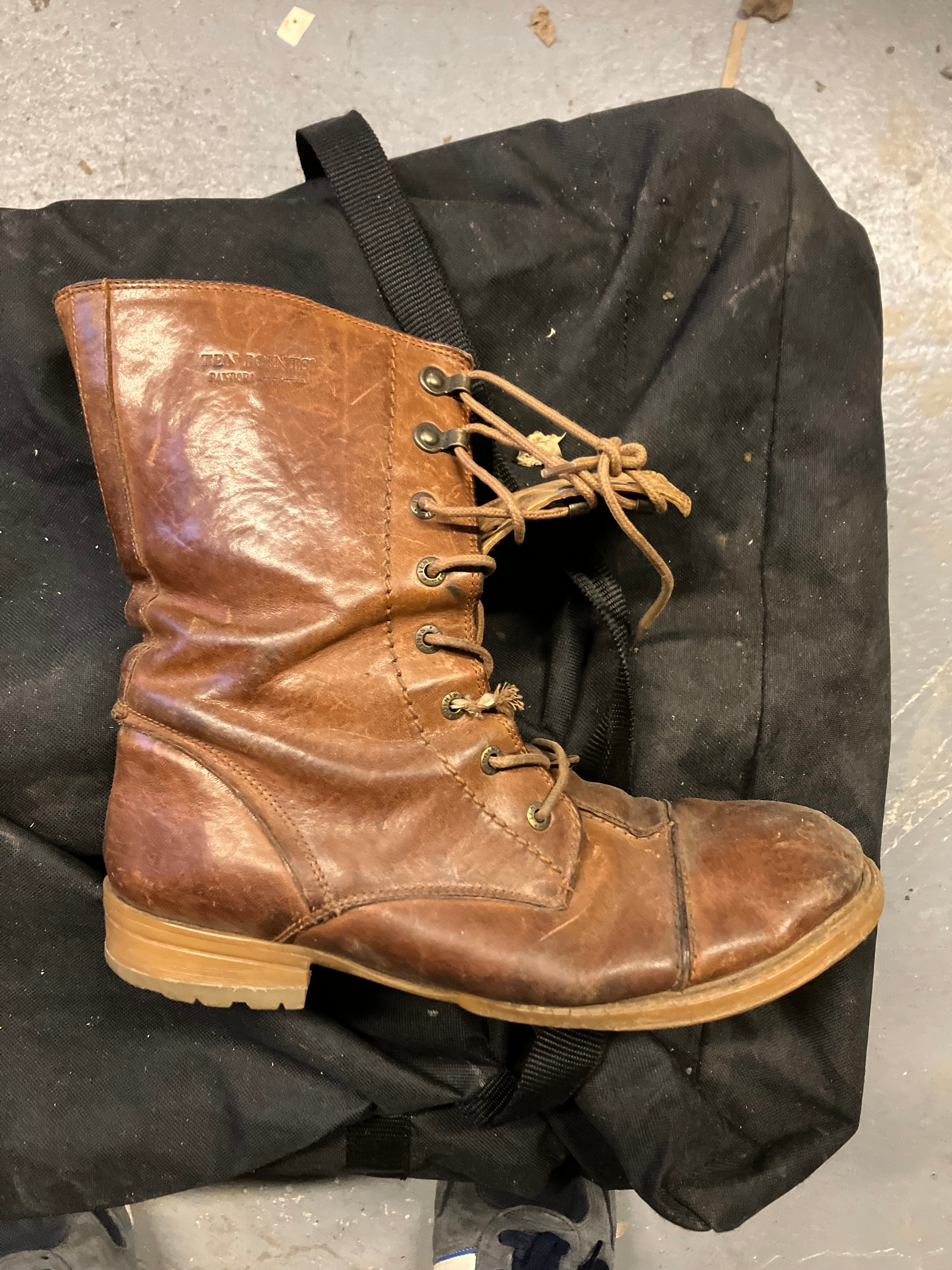 Custom David Matthews Leather Boots
