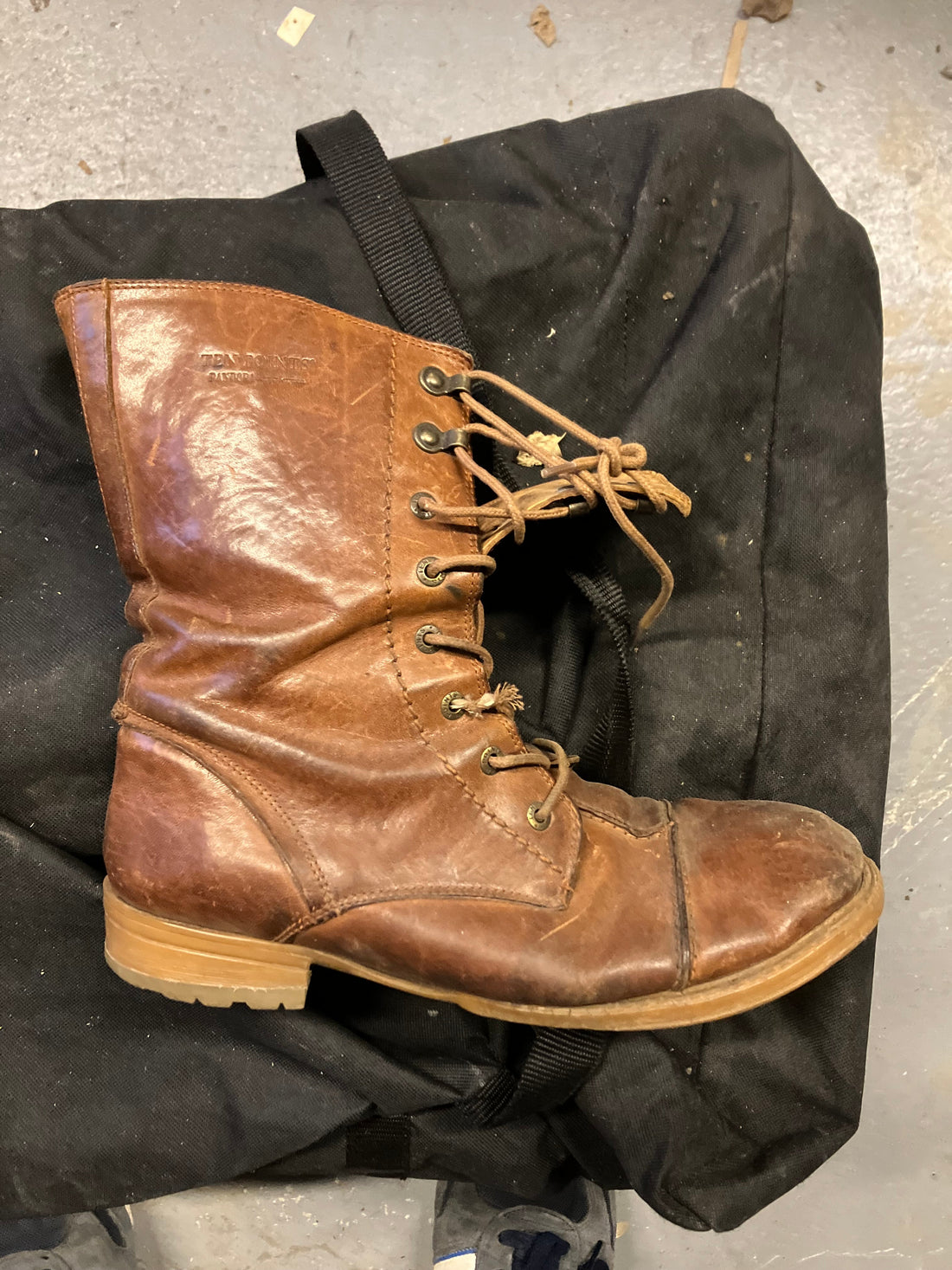 Custom David Matthews Leather Boots