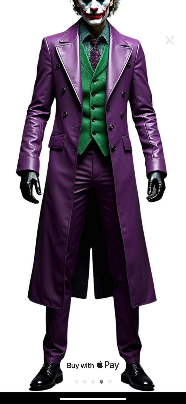 Custom Donald Philp Leather Coat