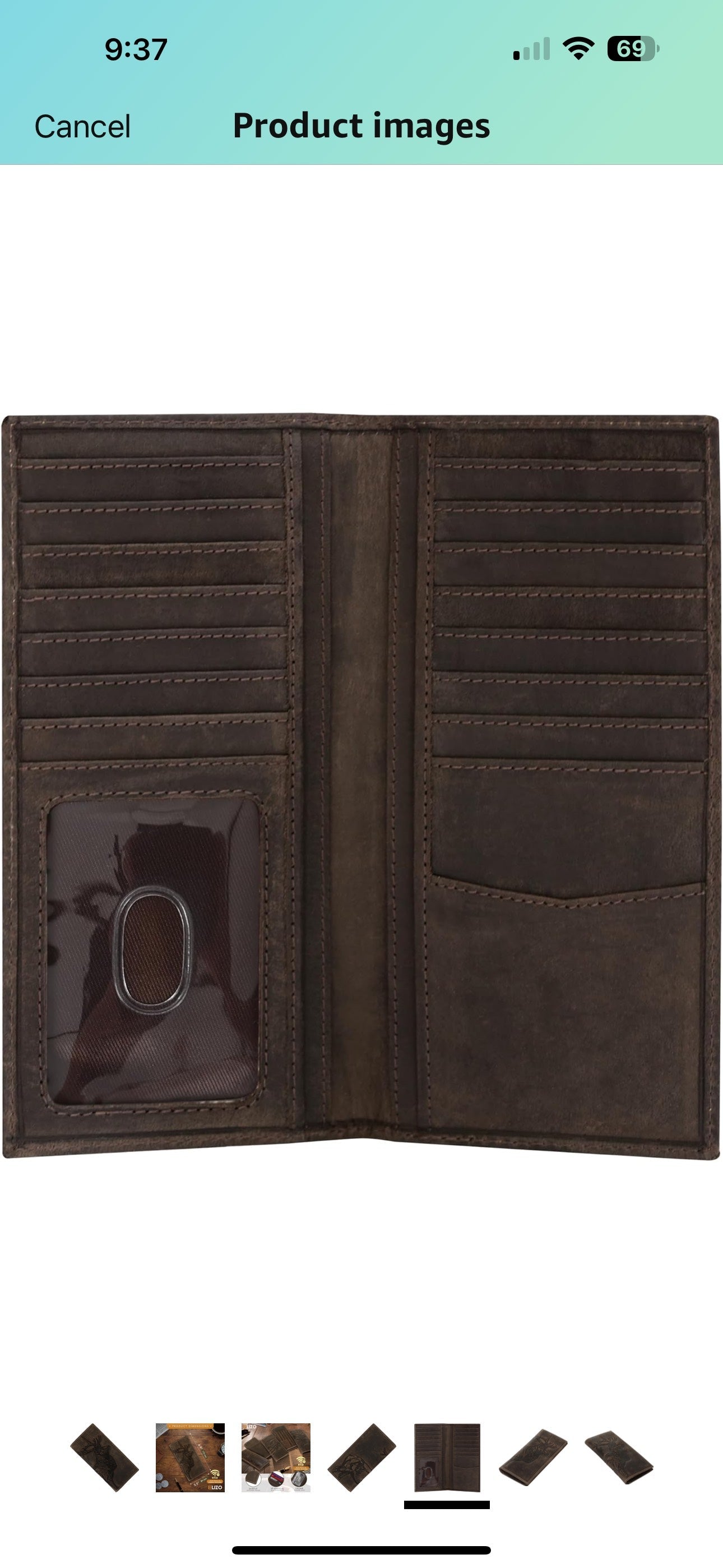 Gerard Custom Leather Wallet 1/2 Installment