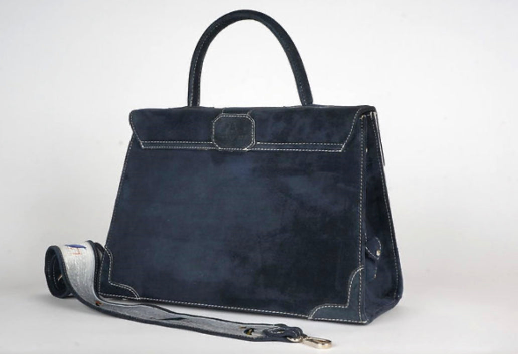 Custom Sabrina Garner Suede Discounted Bag