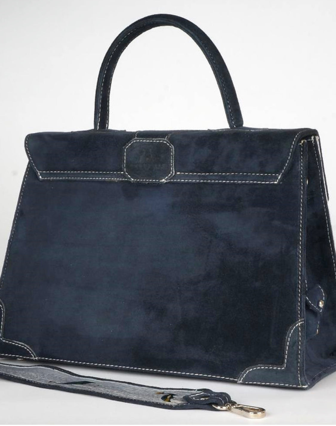 Custom Sabrina Garner Suede Bag