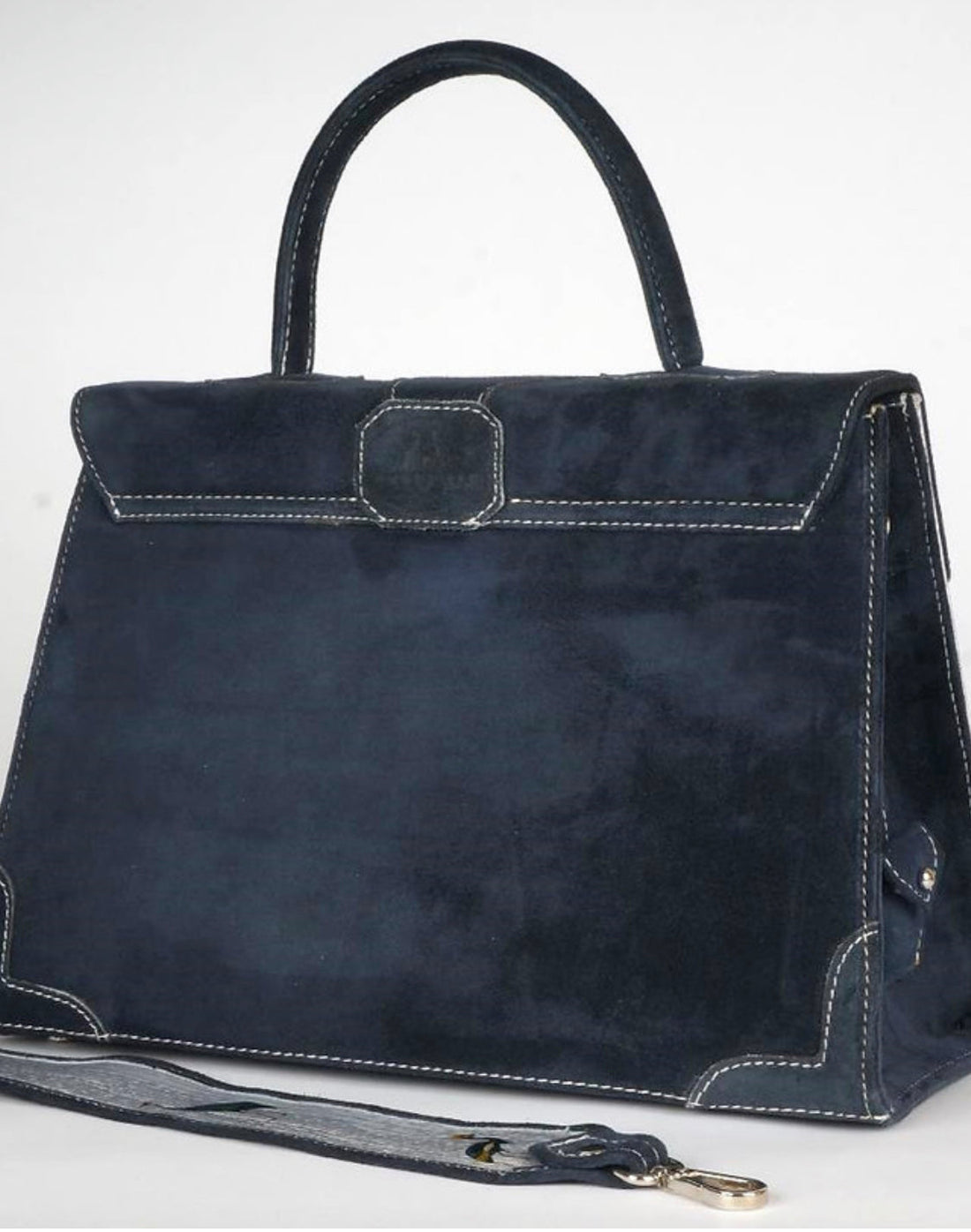 Custom Sabrina Garner Suede Bag