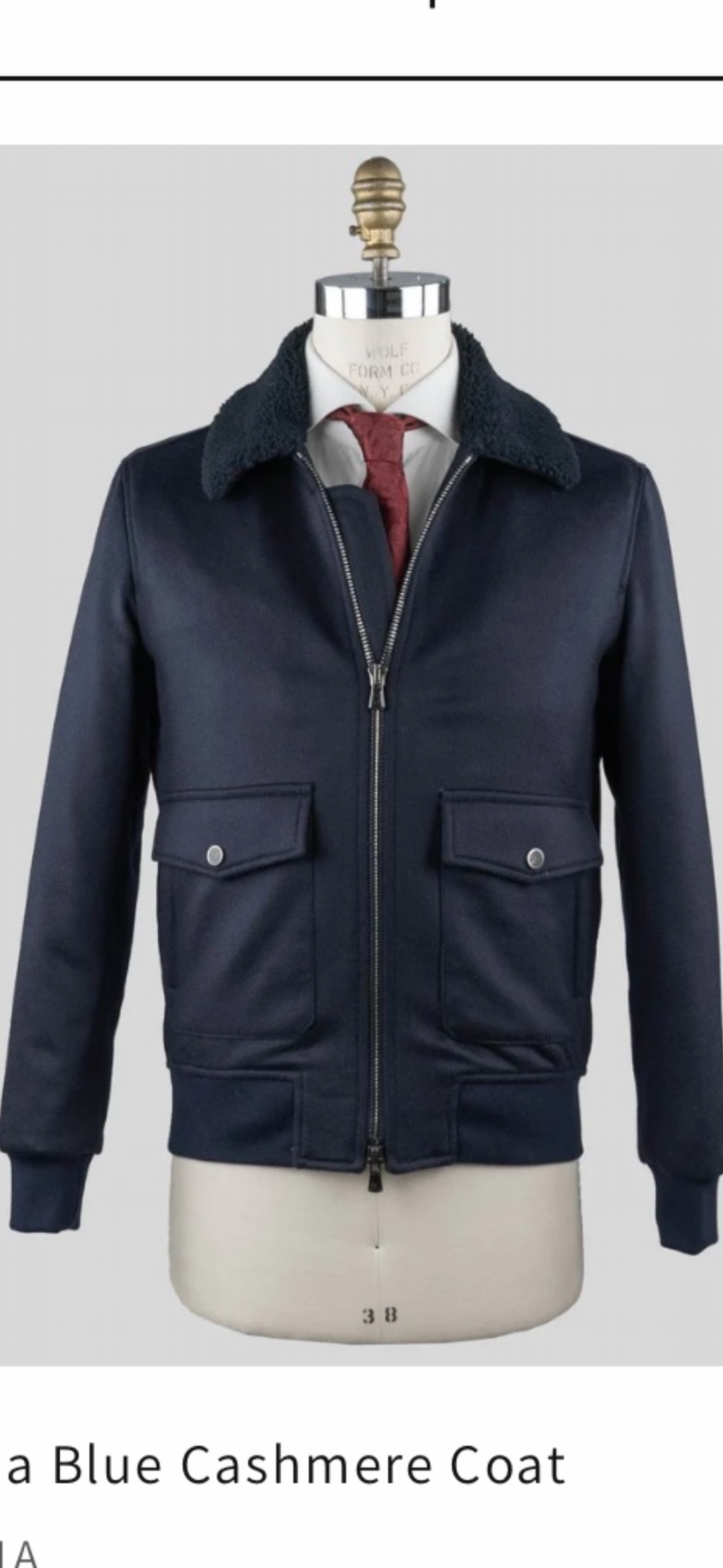 Custom Brad Bennett leather Jacket 1/2 Installment