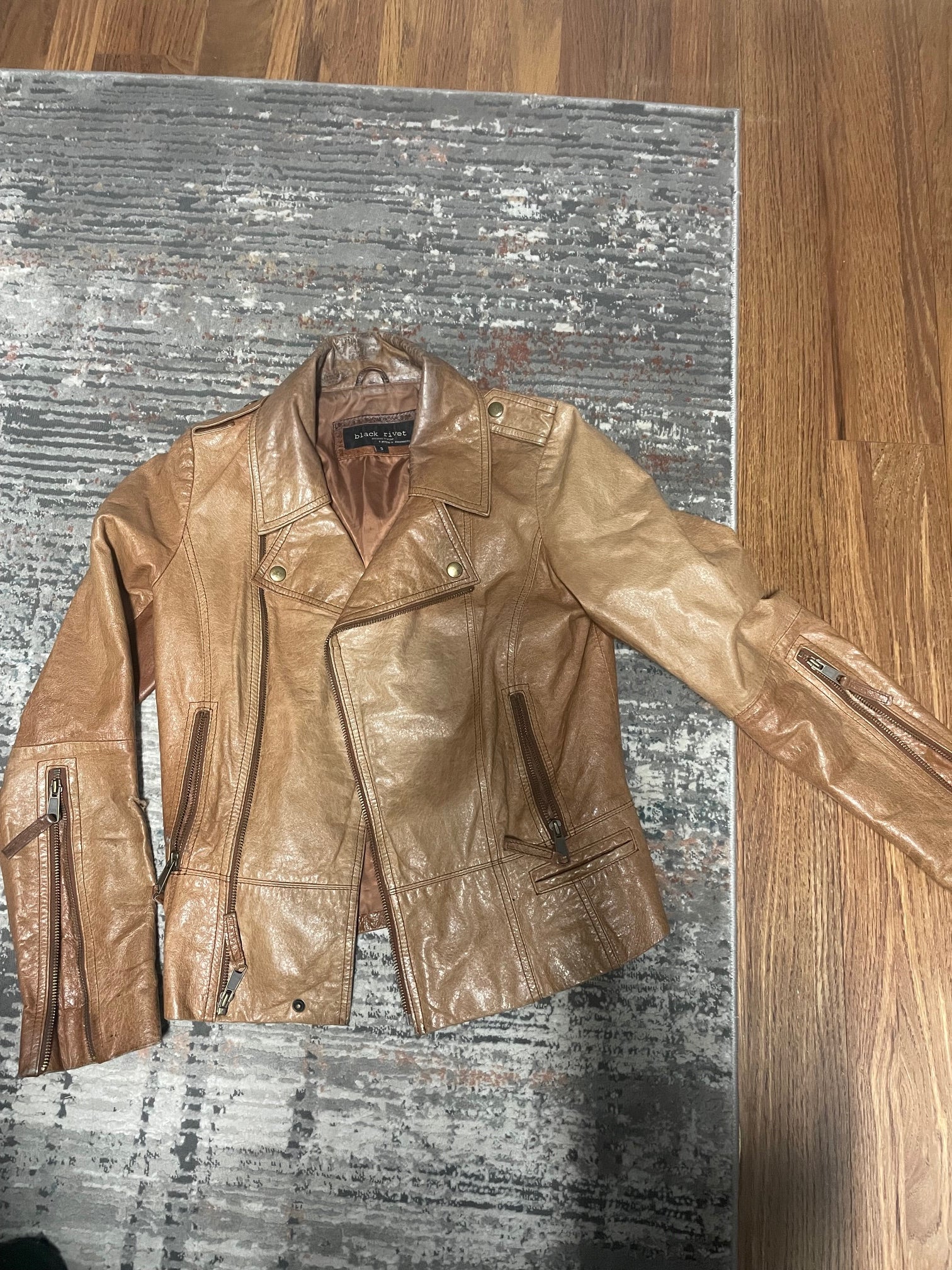 Custom Christopher Rogers Leather Jacket