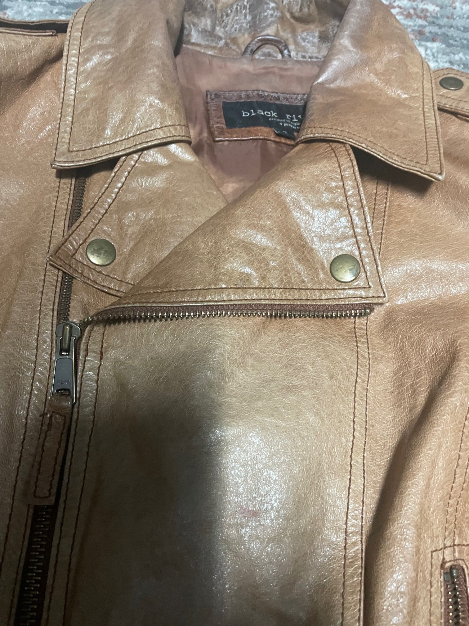 Custom Christopher Rogers Leather Jacket