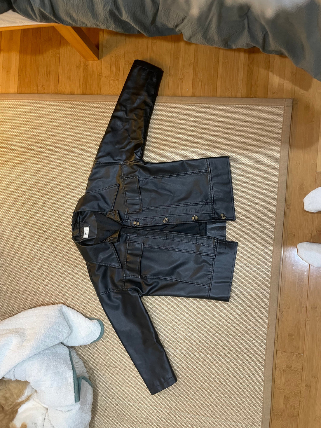 Custom Emma Hanhcao Leather Jacket