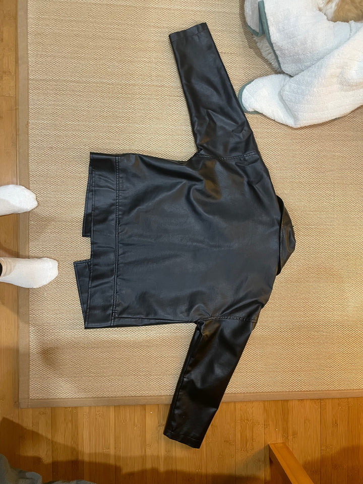 Custom Emma Hanhcao Leather Jacket