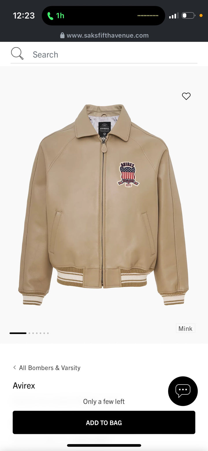 Custom Marita Tibi Leather Jacket