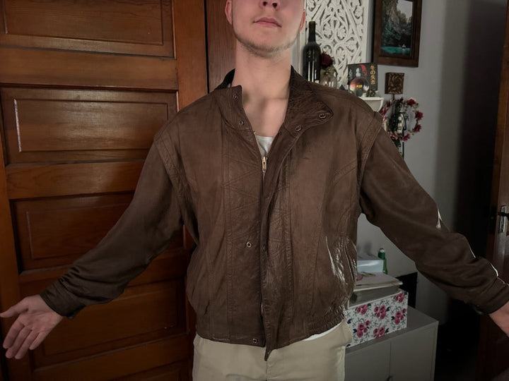 Custom Nicholis Dolby Leather Jacket 1/2 Installment