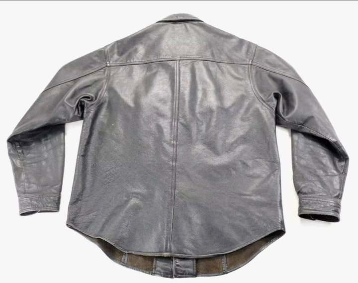 Custom George Endriukaitis Leather Shirt