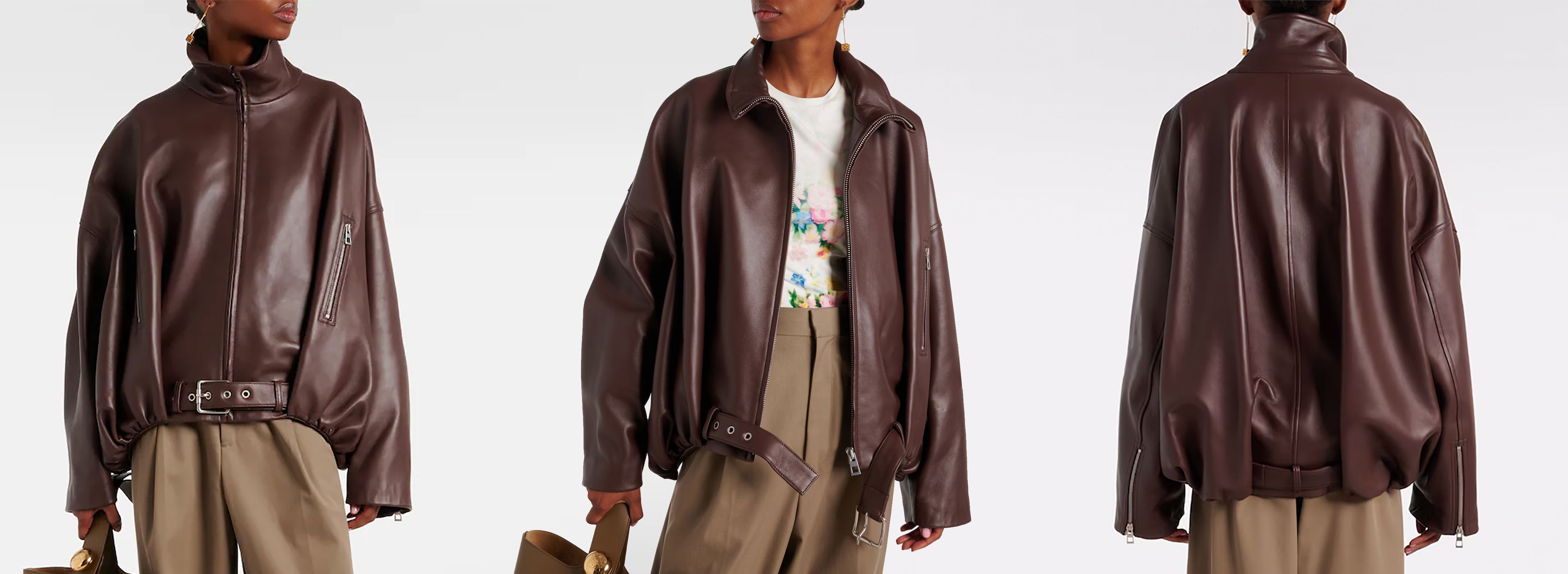 Custom Imaan Hammam Celebrity Leather Jacket