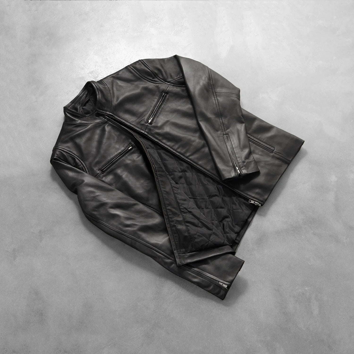 [FS] Ionic Black Leather Jacket