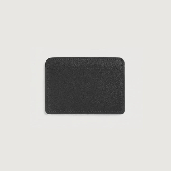 Karl Black Leather Card Holder
