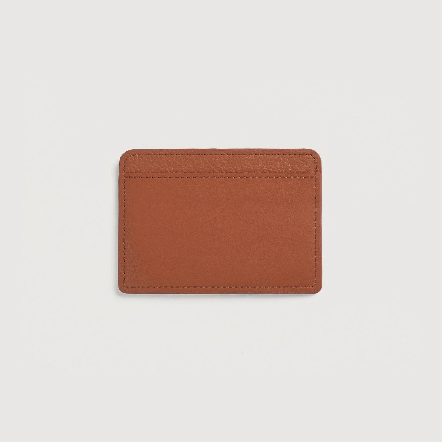 Karl Brown Leather Card Holder