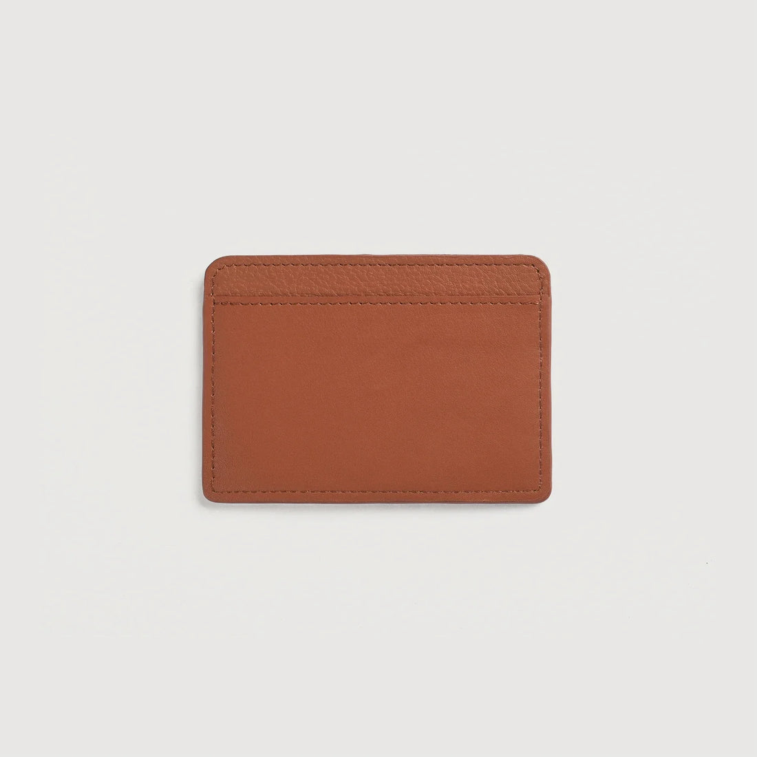 Karl Brown Leather Card Holder