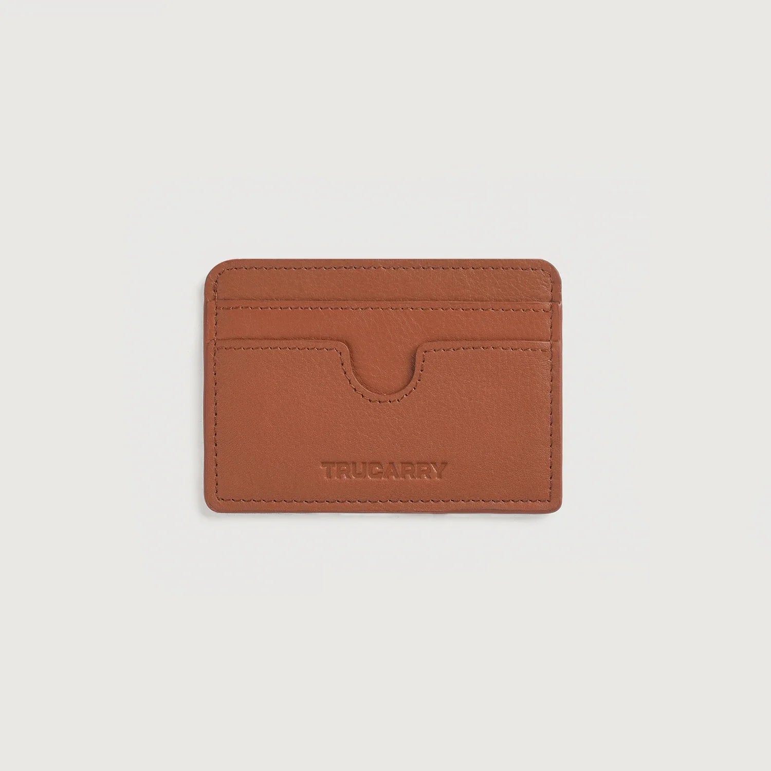 Karl Brown Leather Card Holder