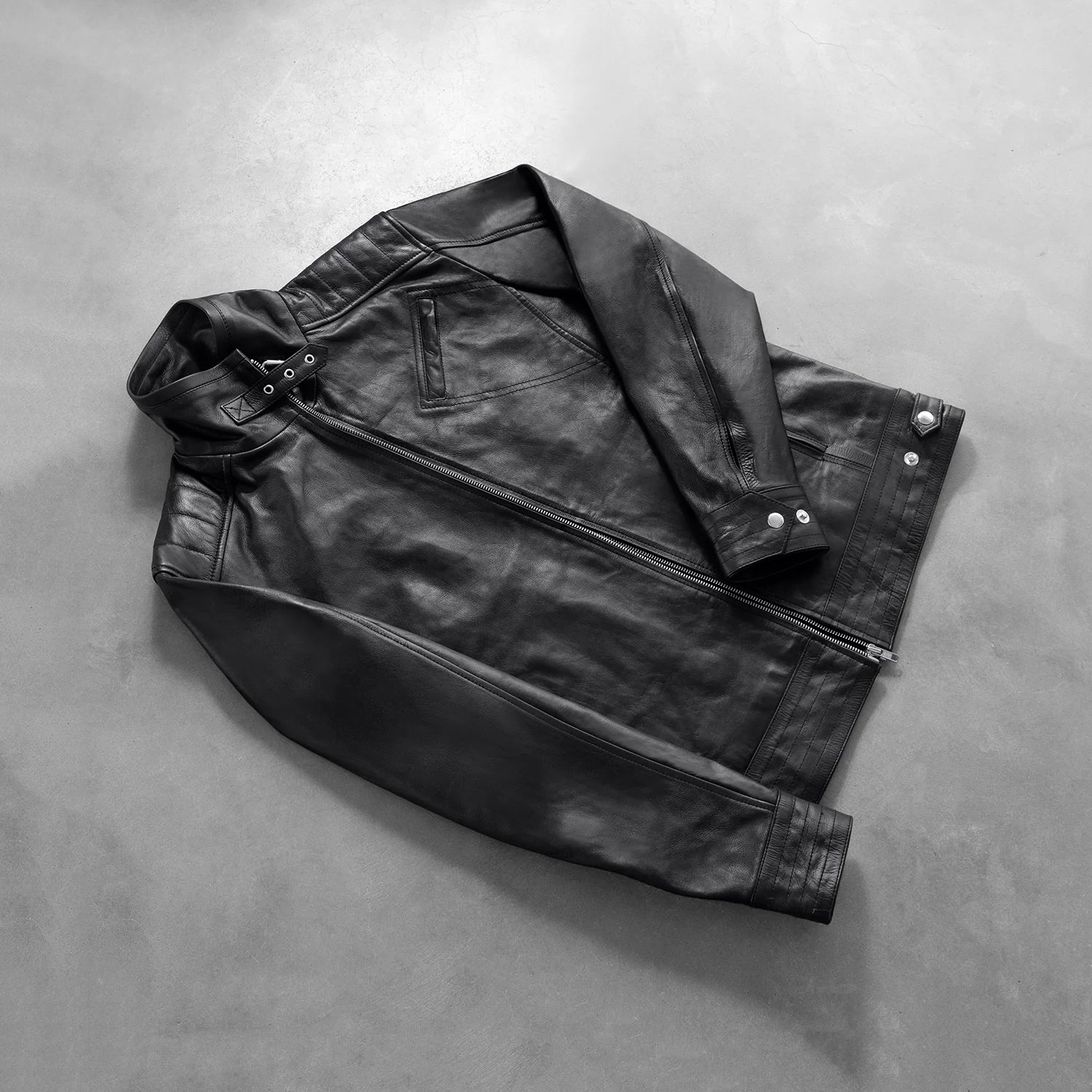 [FS] Legacy Black Leather Biker Jacket
