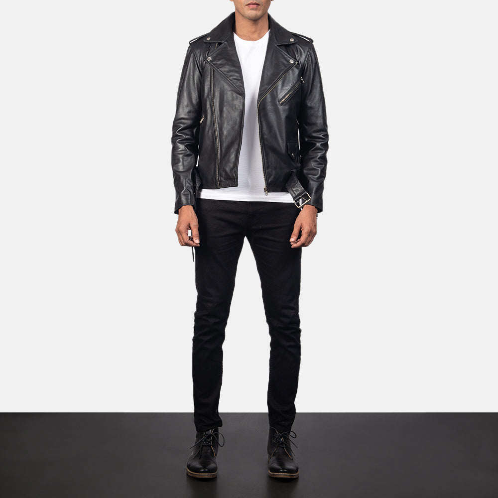 [FS] Allaric Alley Black Leather Biker Jacket