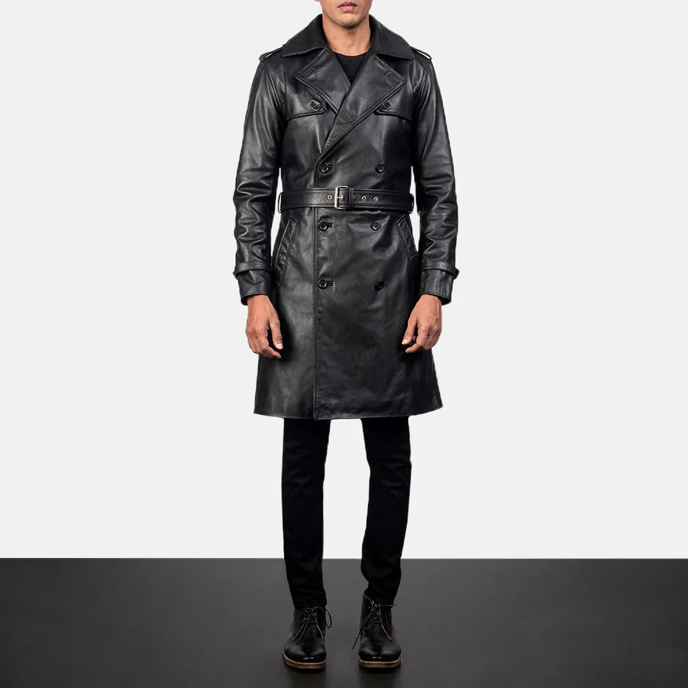 Custom Joshua Henry Leather Coat
