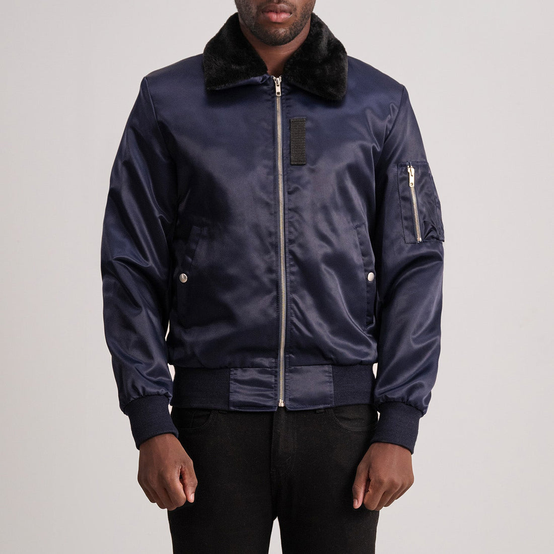 Clyde B-15 Blue Bomber Jacket