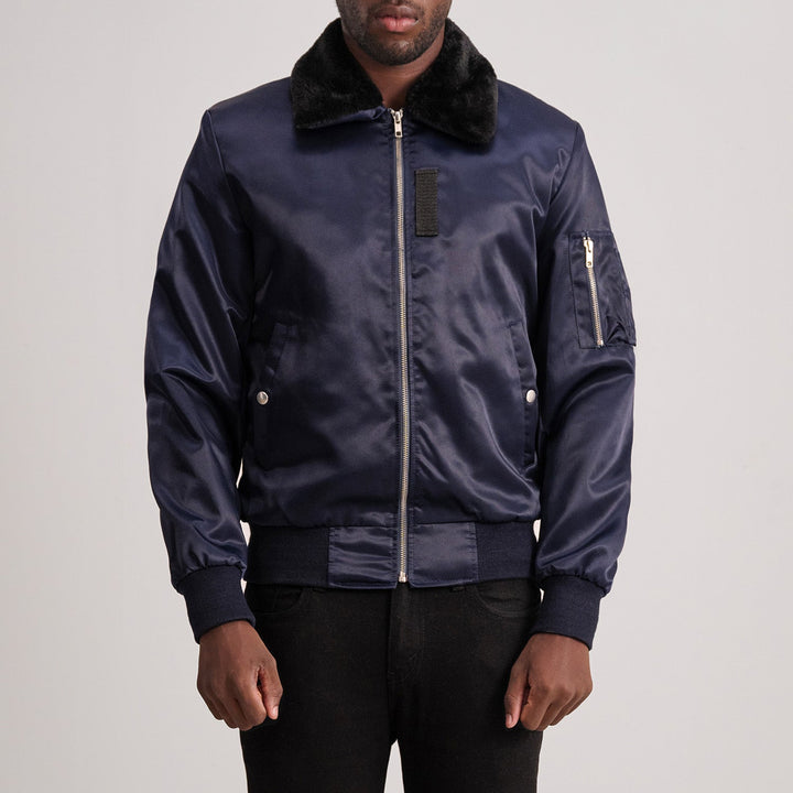 Clyde B-15 Blue Bomber Jacket