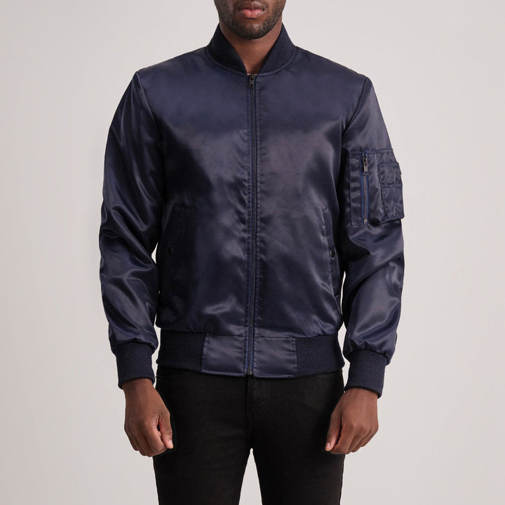 Quinton MA-1 Blue Bomber Jacket