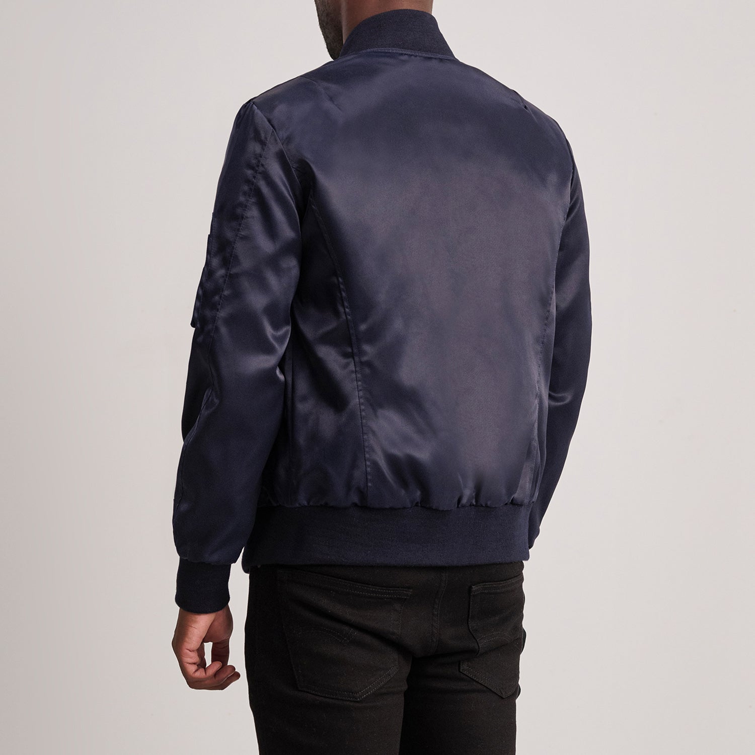Quinton MA-1 Blue Bomber Jacket