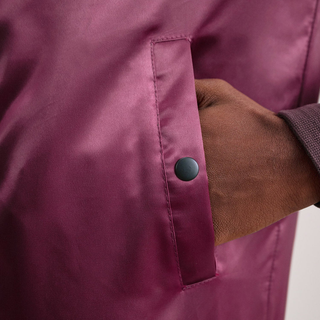 Quinton MA-1 Maroon Bomber Jacket