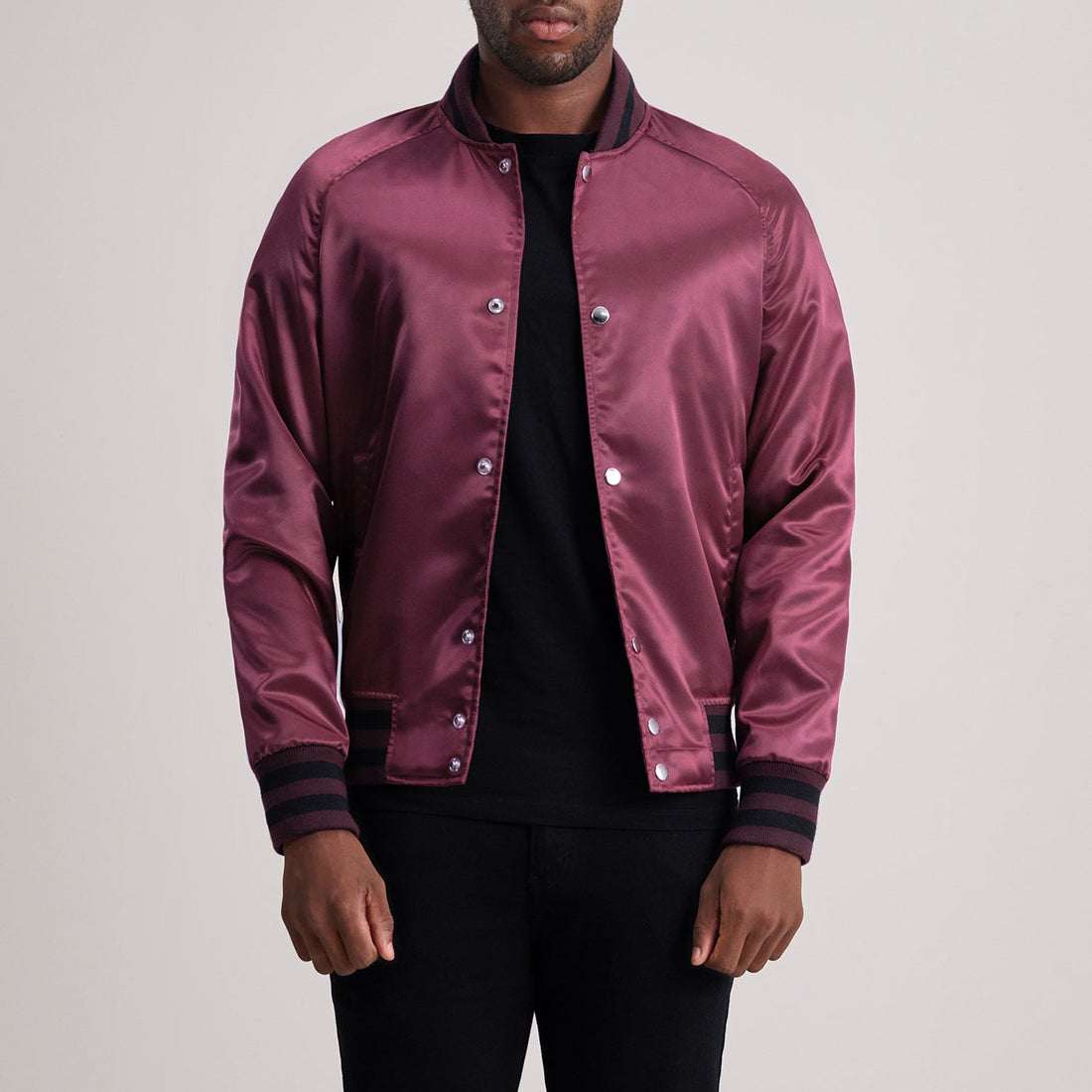 Xander Maroon Varsity Jacket
