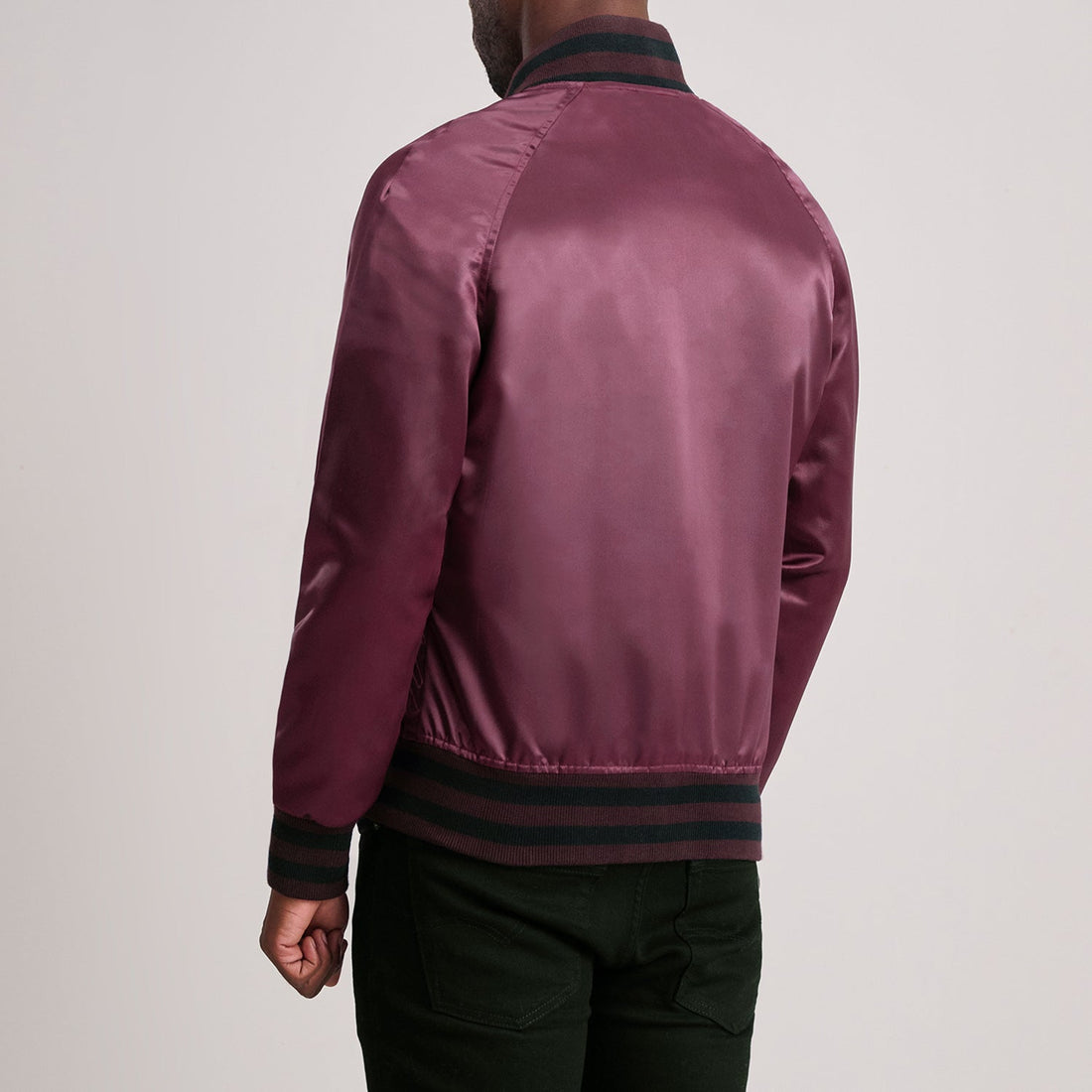 Xander Maroon Varsity Jacket
