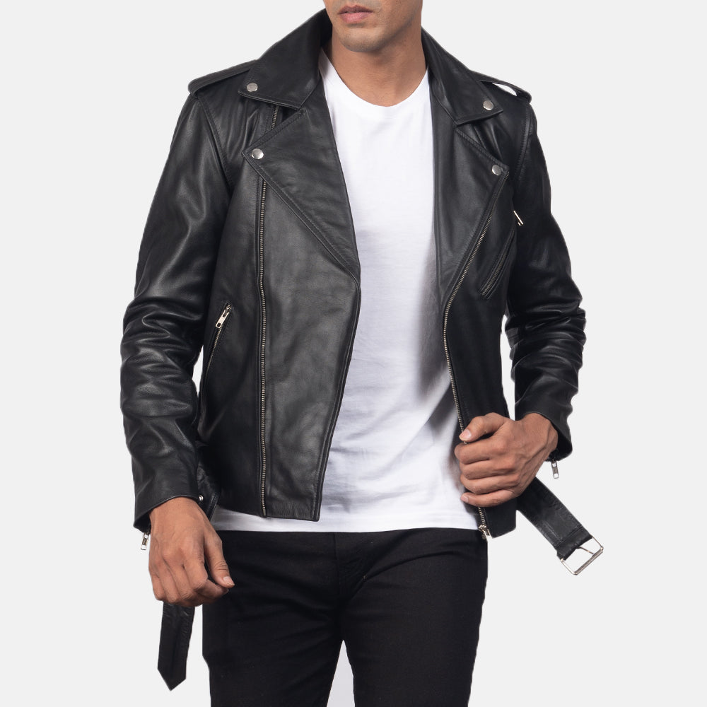 [FS] Allaric Alley Black Leather Biker Jacket