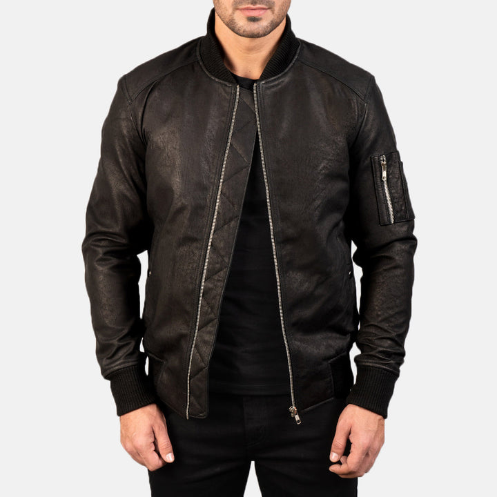 Custom James accomando Leather Jacket