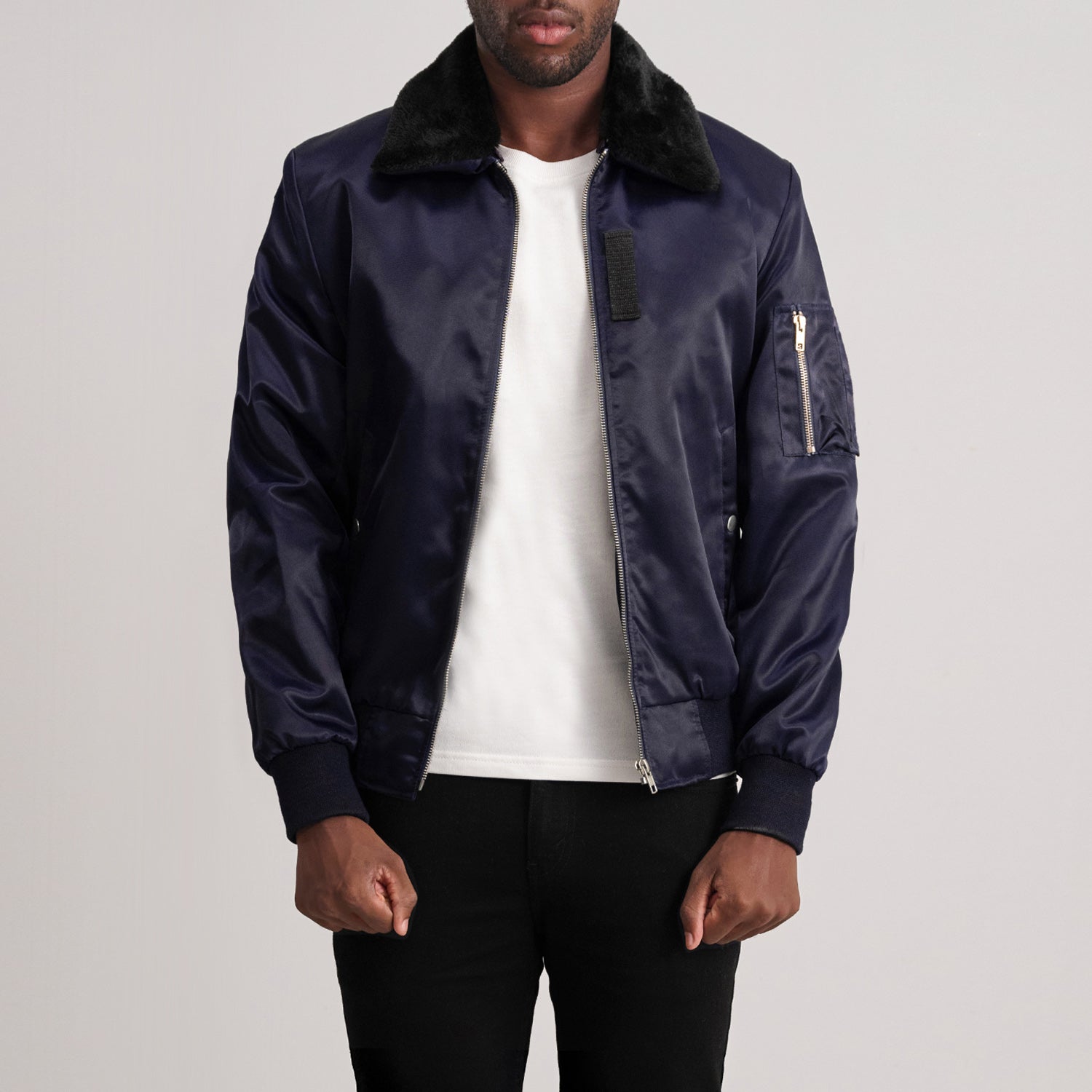 Clyde B-15 Blue Bomber Jacket