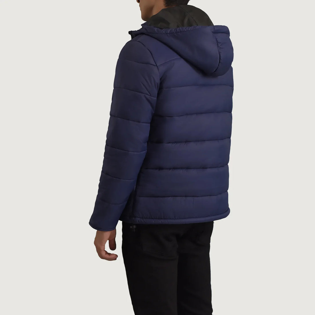 Erico Blue Hooded Puffer Jacket