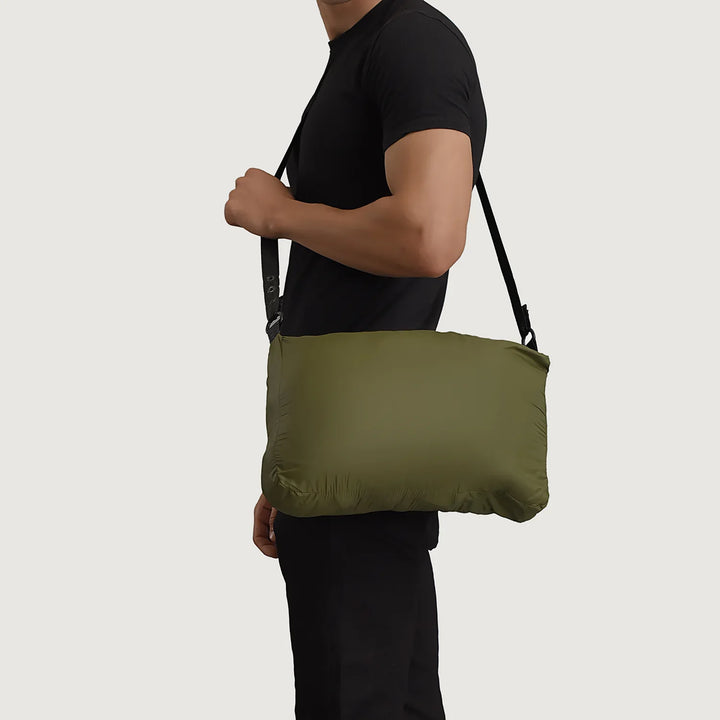 Erico Green Hooded Puffer Jacket