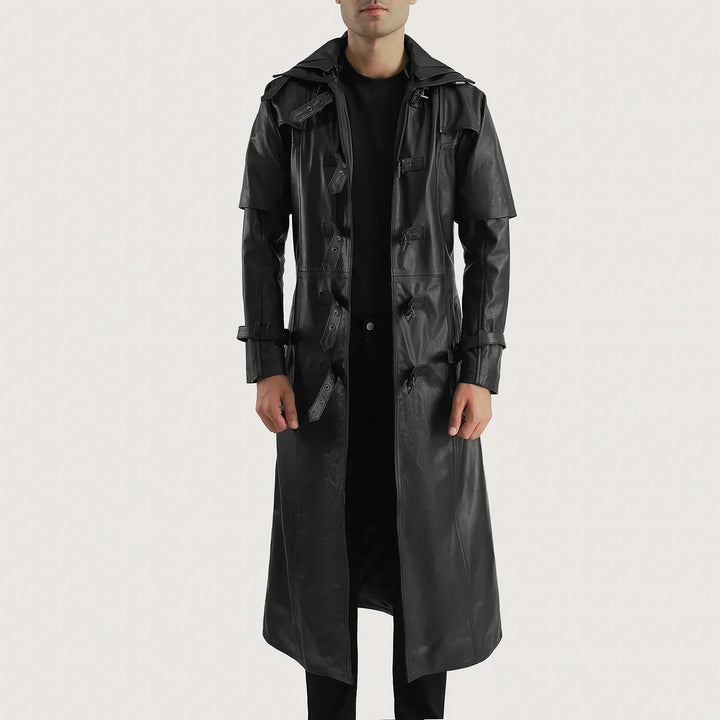 Custom Christopher Meinhold Leather Coat 1/2 Installment