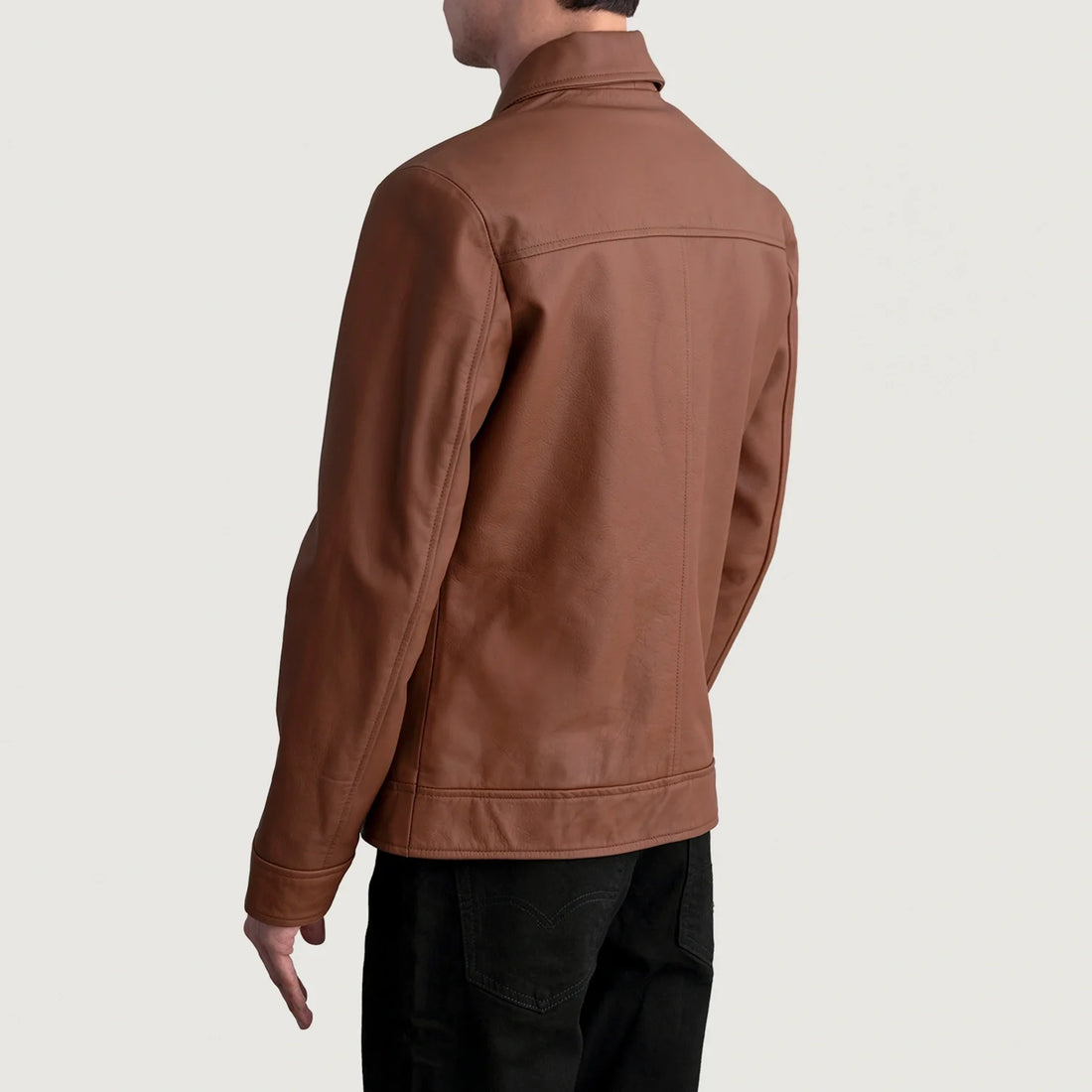 Inferno Matte Brown Leather Jacket